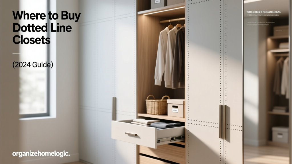 Where to Buy Dotted Line Closets (2024 Guide)
