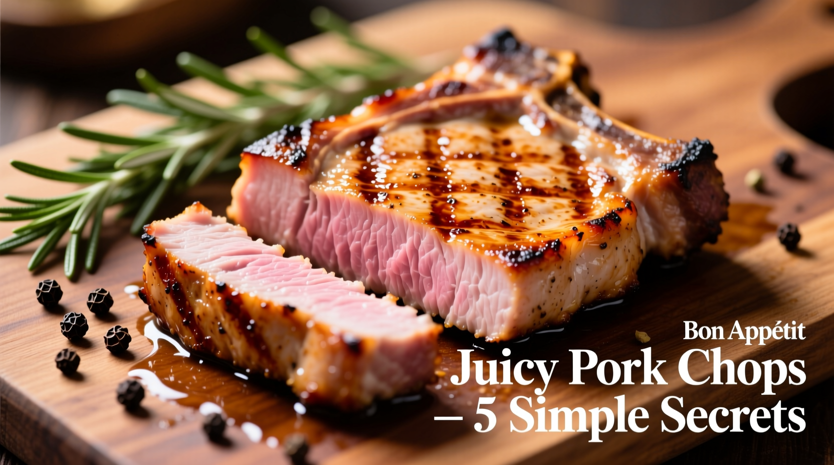 how to cook pork chops juicy