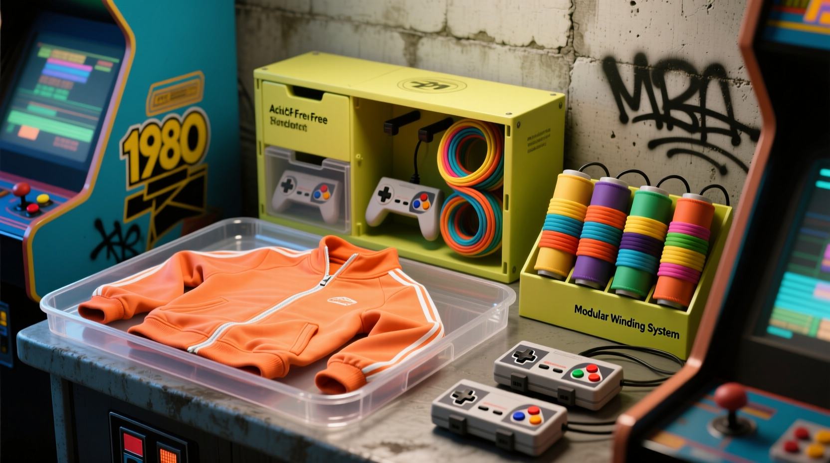 closet organization tips for retro gear