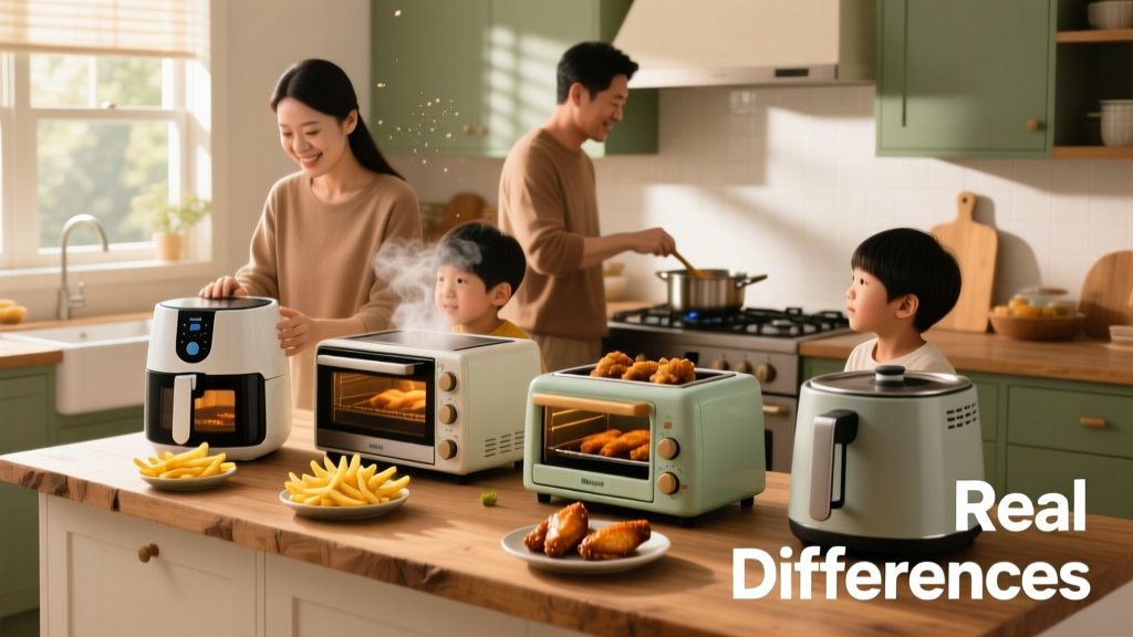 Air Fryer vs. Oven, Toaster Oven & Deep Fryer