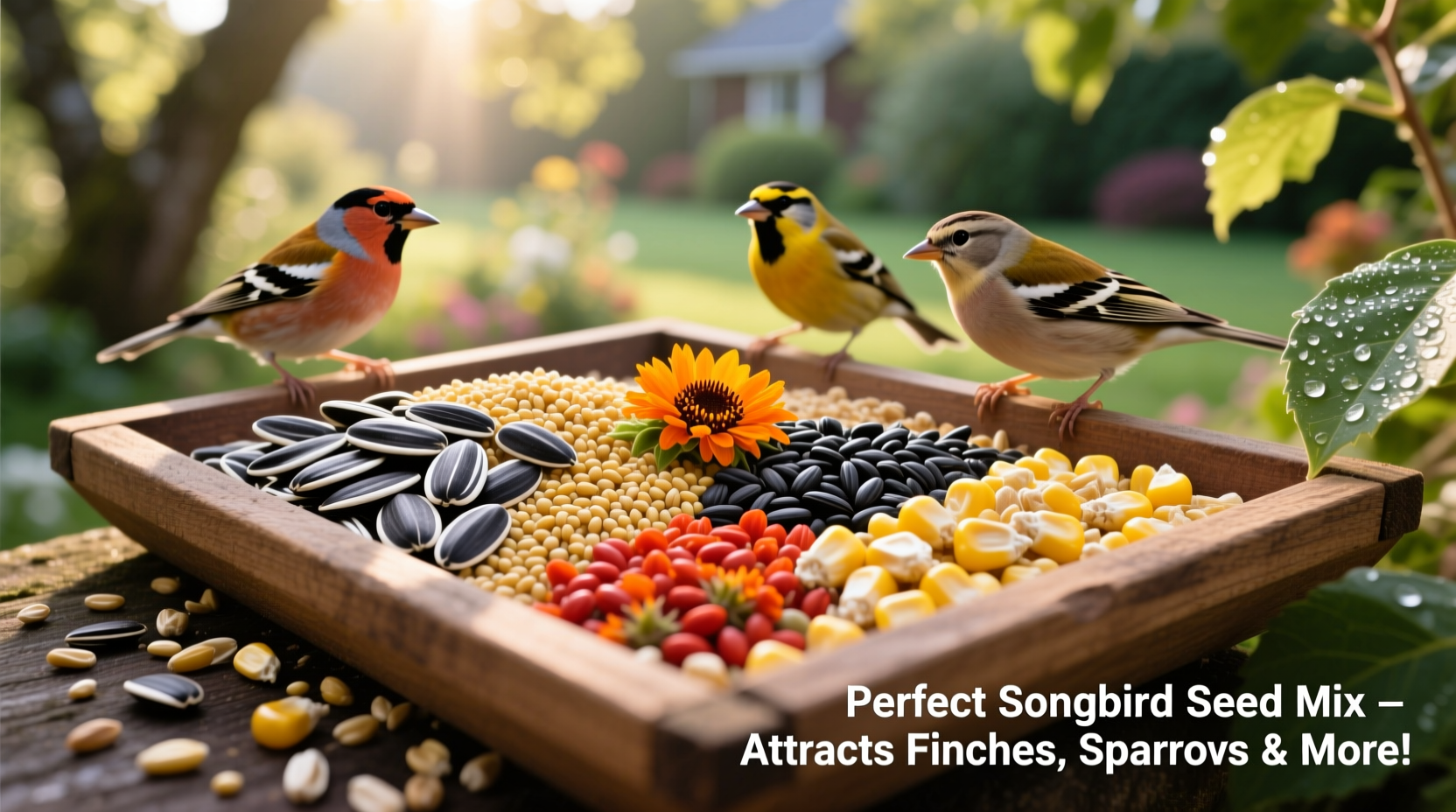 what is a good song bird seed mix