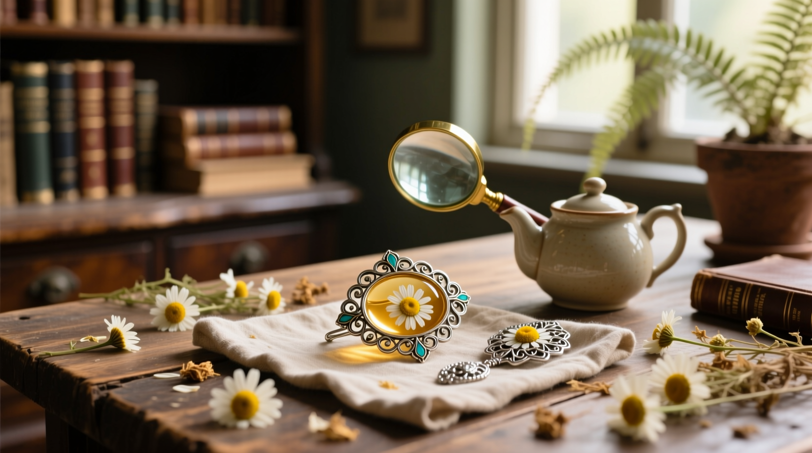 eco friendly cleaning tips chamomile tea for vintage jewelry