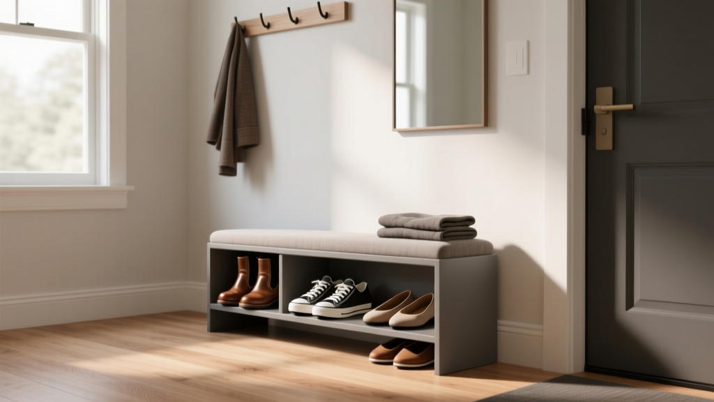 Best Entry Way Shoe Bench for Small Spaces