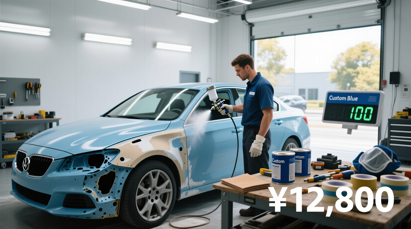 how much is it to repaint a car