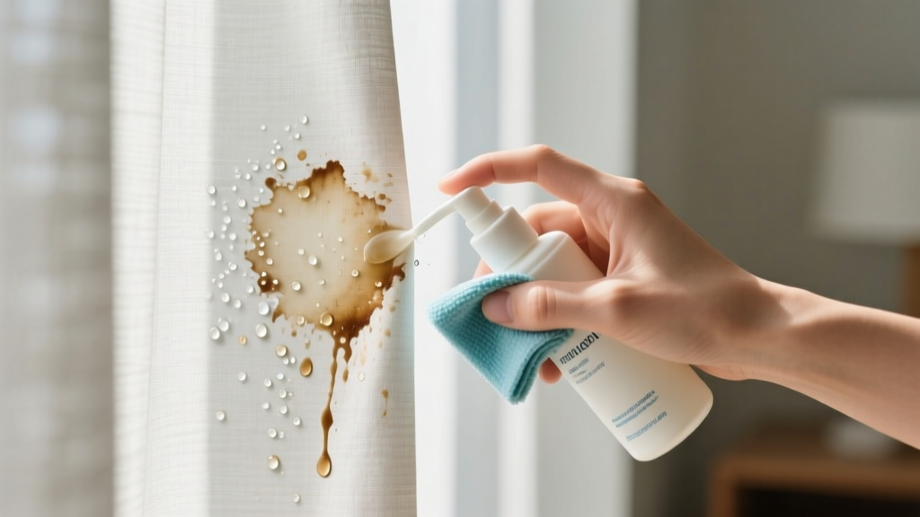 Tested Guide: How to Get Lotion Out of Curtains Fast