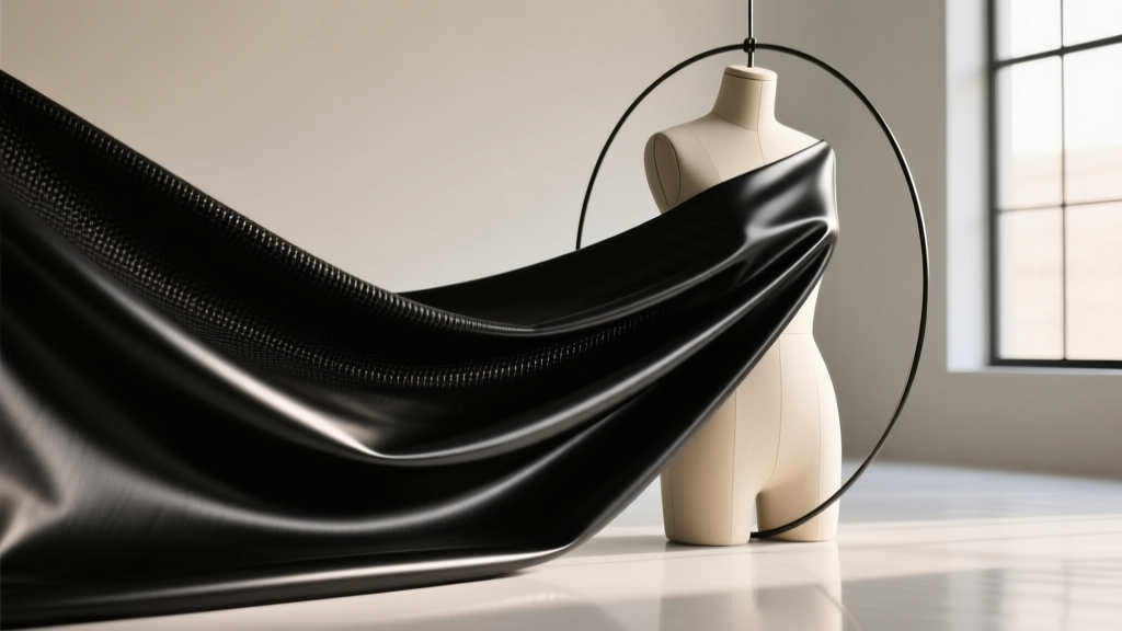 Black Polyurethane Fabric: The Designer’s Truth Guide