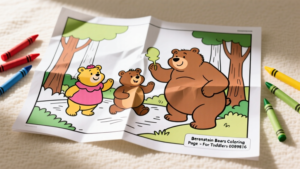 Berenstain Bears Coloring Pages for Your Toddlers: Developmental Benefits, Practical Tips, and Free Printable Resources