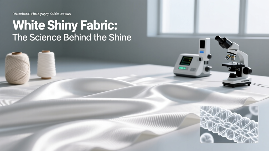 White Shiny Fabric: The Science Behind the Shine