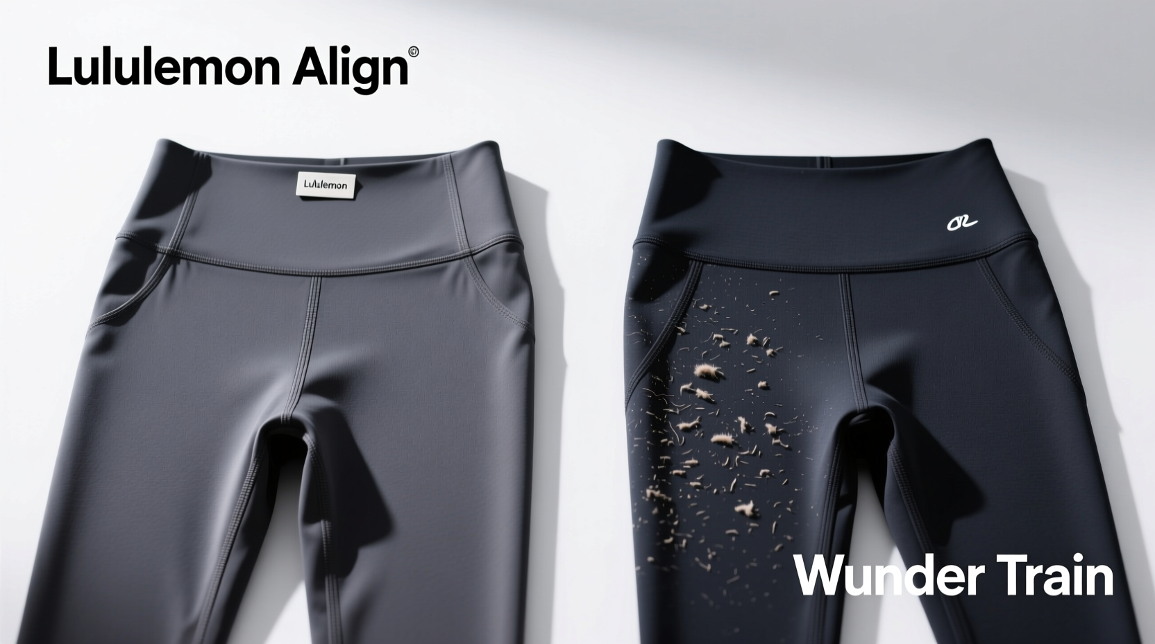 lulu lemon align vs wunder train which legging resists pilling better