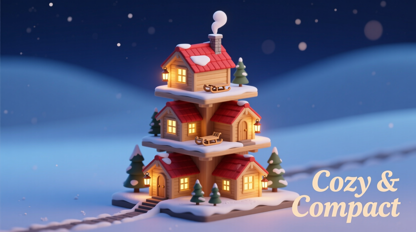 why does my christmas village setup take up too much space redesign ideas