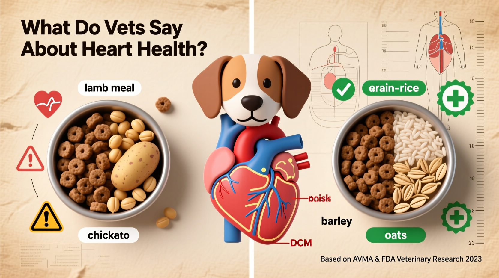grain free dog food vs grain inclusive what do vets say about heart health