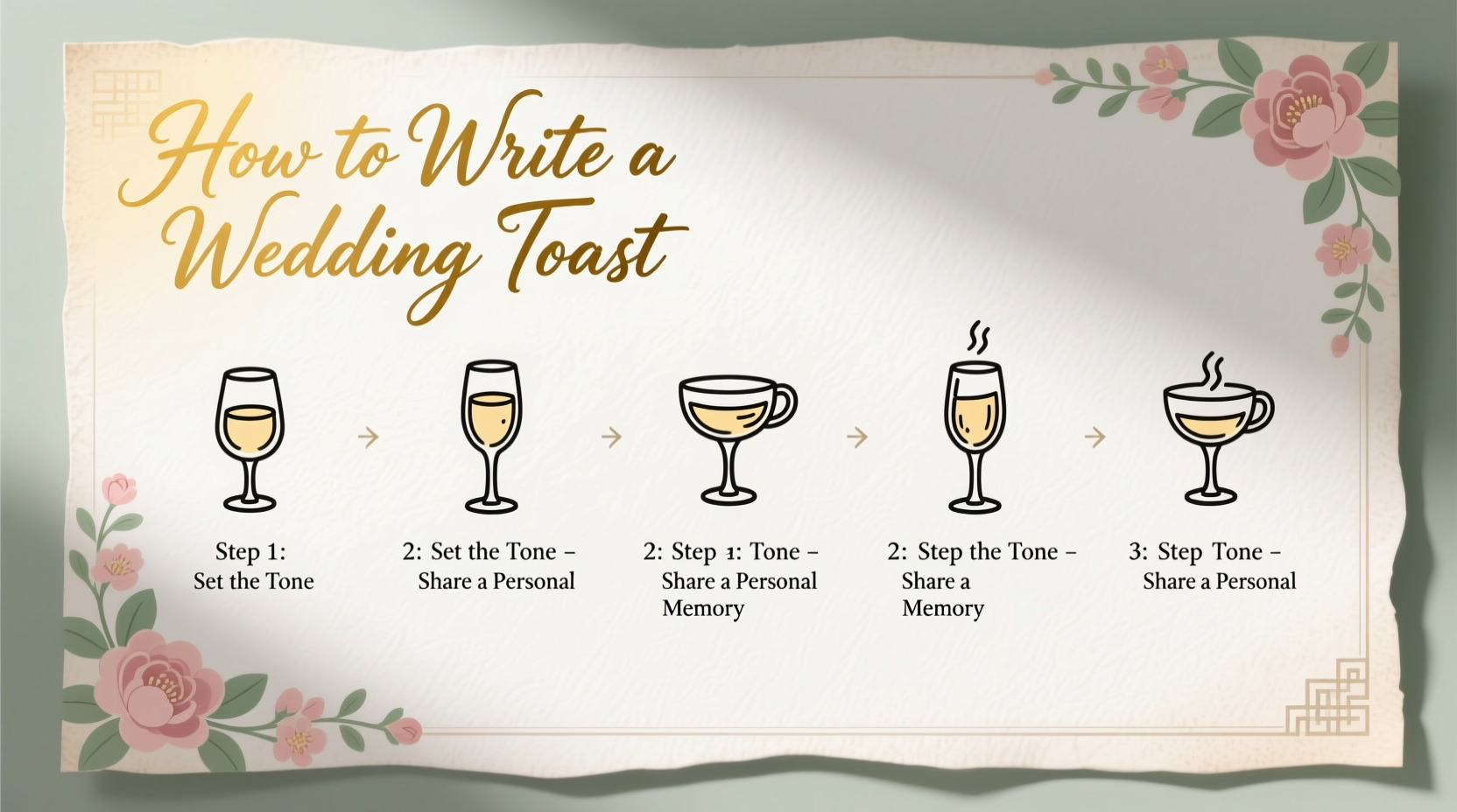 how to write a wedding toast
