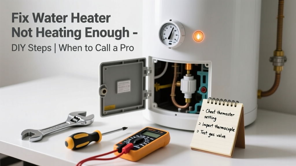 Fix Water Heater Not Heating Enough: DIY Steps & When to Call Pro