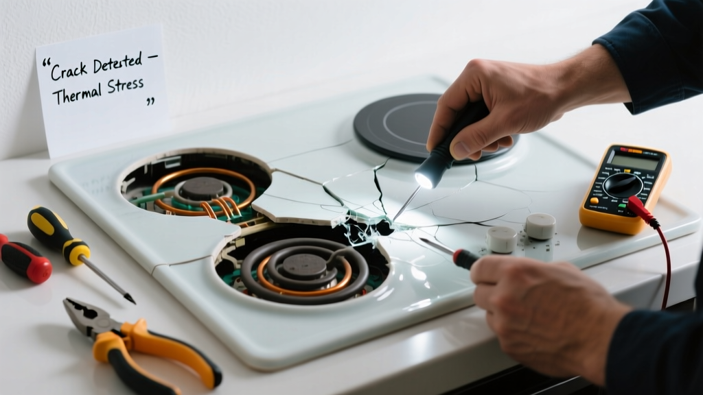 Fixing a Cracked Cooktop That Makes Unusual Noises