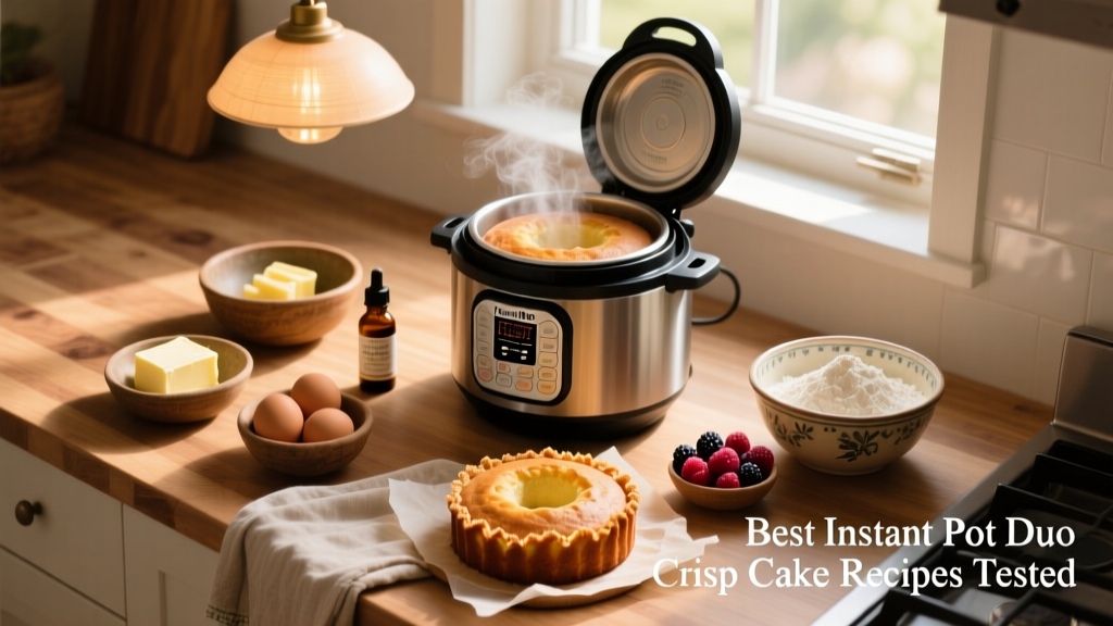 Best Instant Pot Duo Crisp Cake Recipes (Tested)