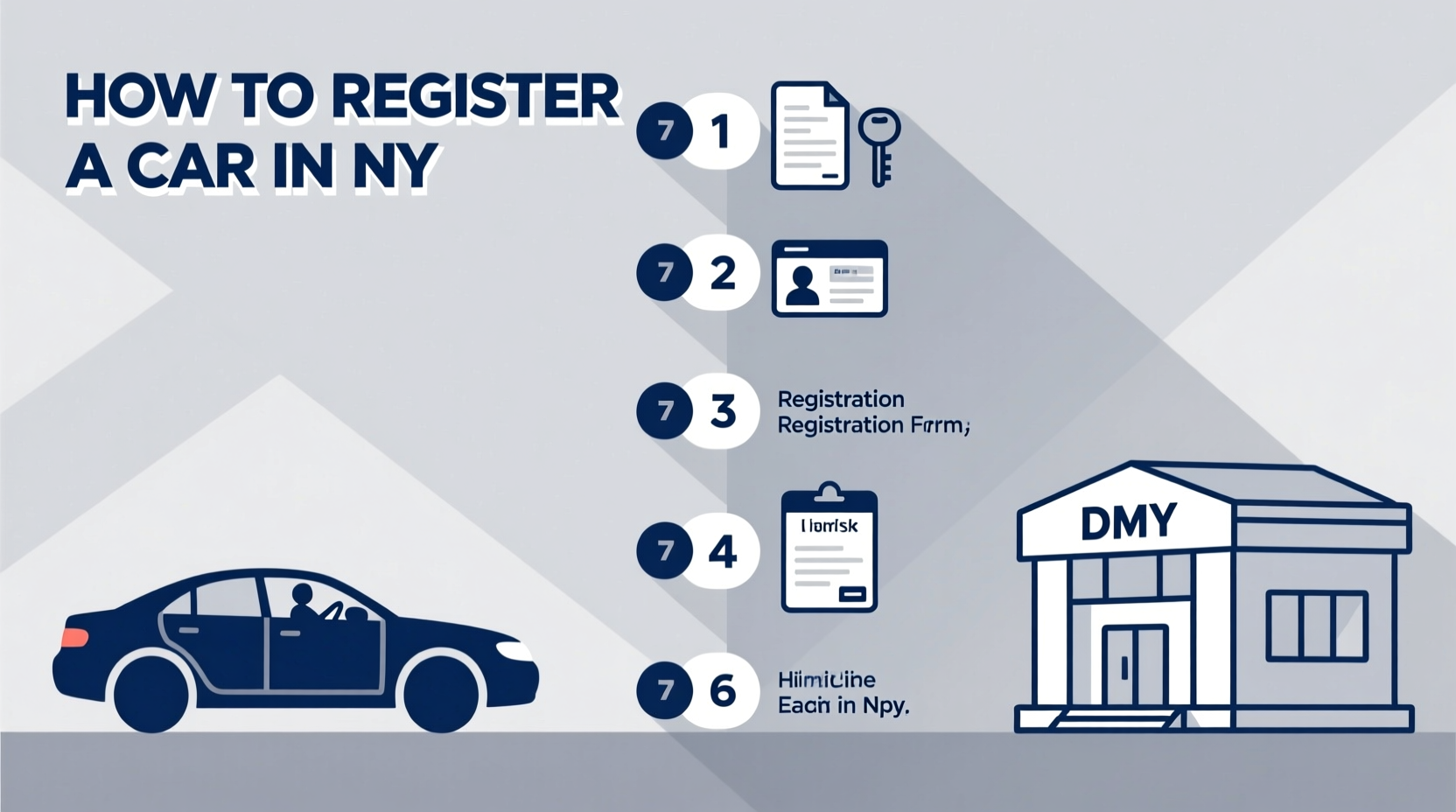 how to register a car in ny