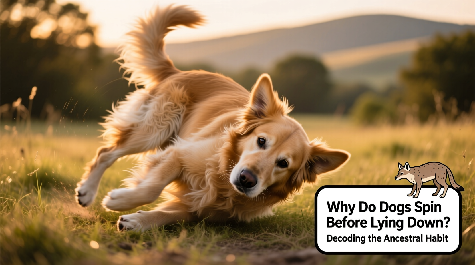 why do dogs spin before lying down decoding the ancestral habit