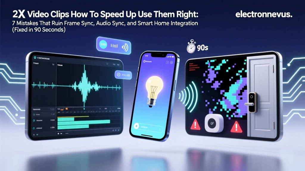 2X Video Clips How To Speed Up Use Them Right: 7 Mistakes That Ruin Frame Sync, Audio Sync, and Smart Home Integration (Fixed in 90 Seconds)