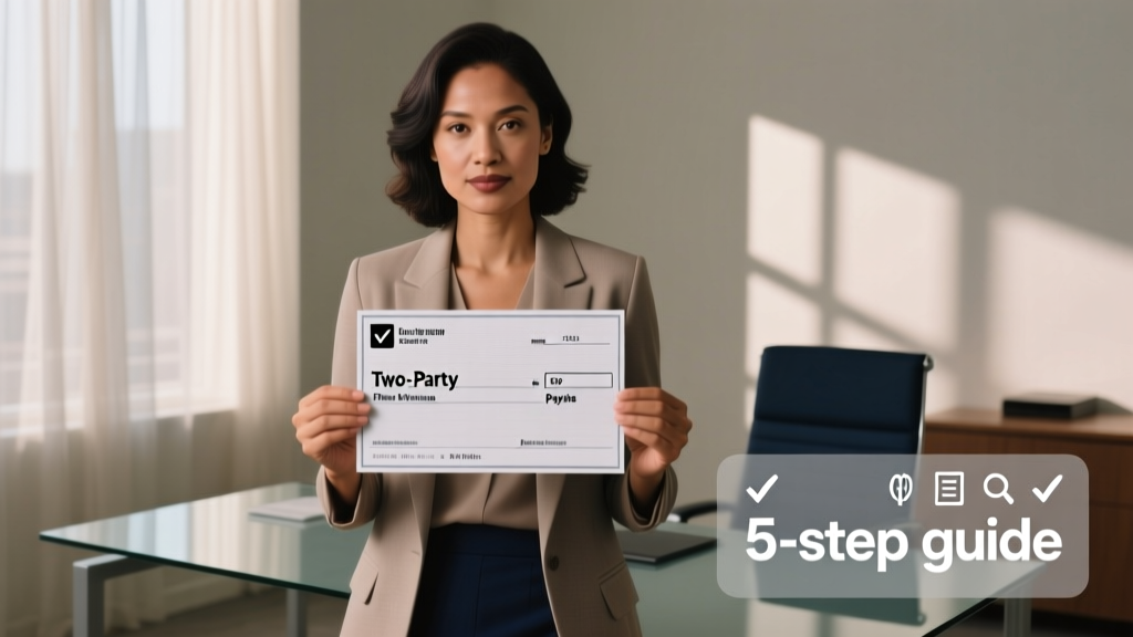 How to Cash a Two-Party Check Legally (2026)
