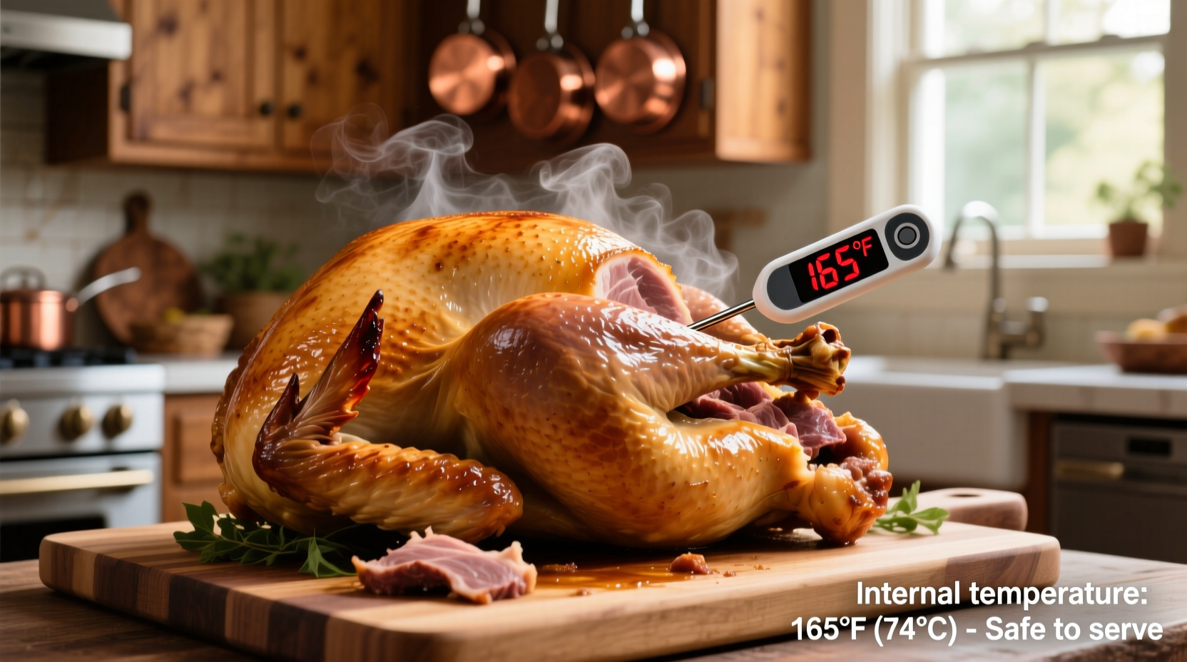 what temperature do you cook a turkey