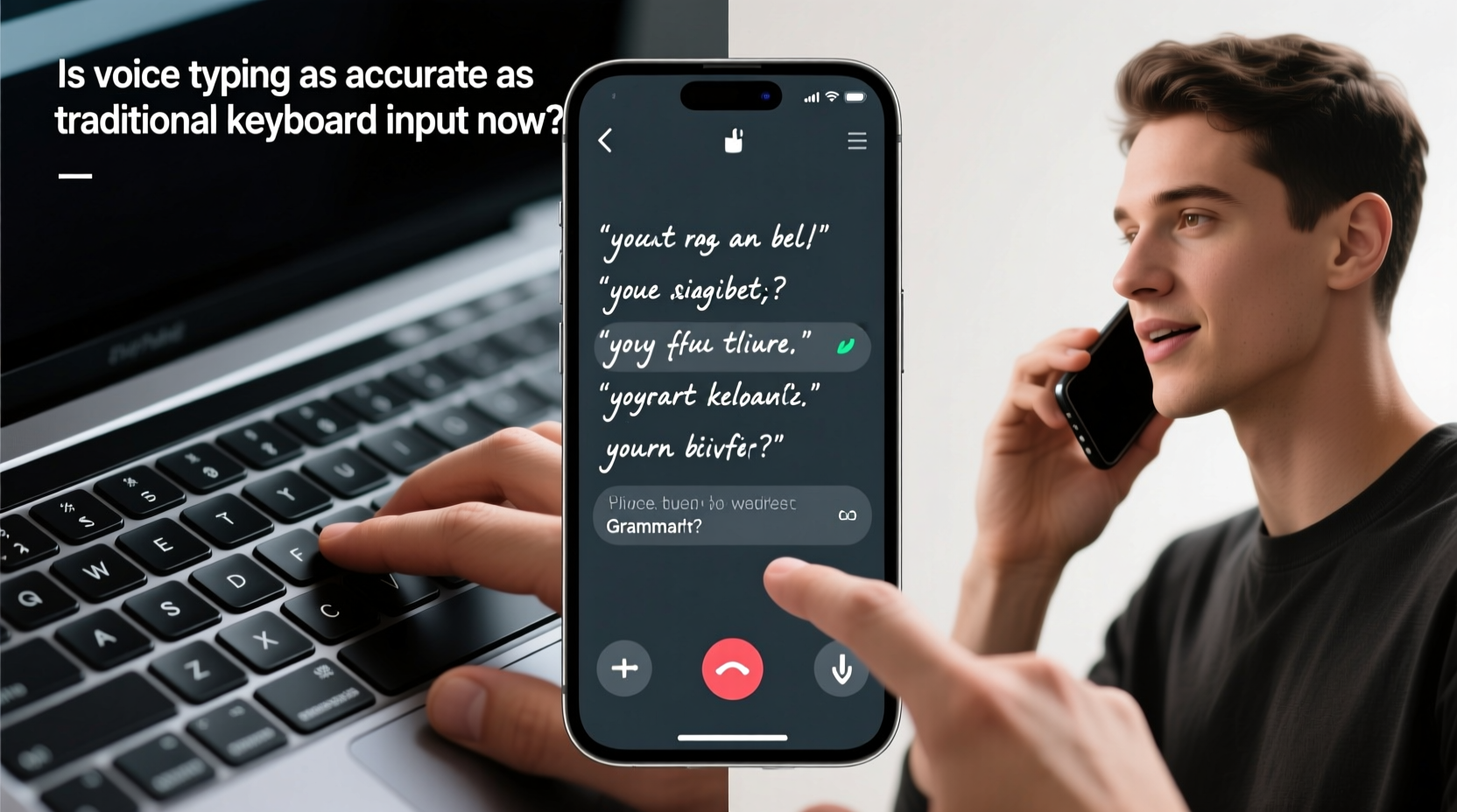 is voice typing as accurate as traditional keyboard input now