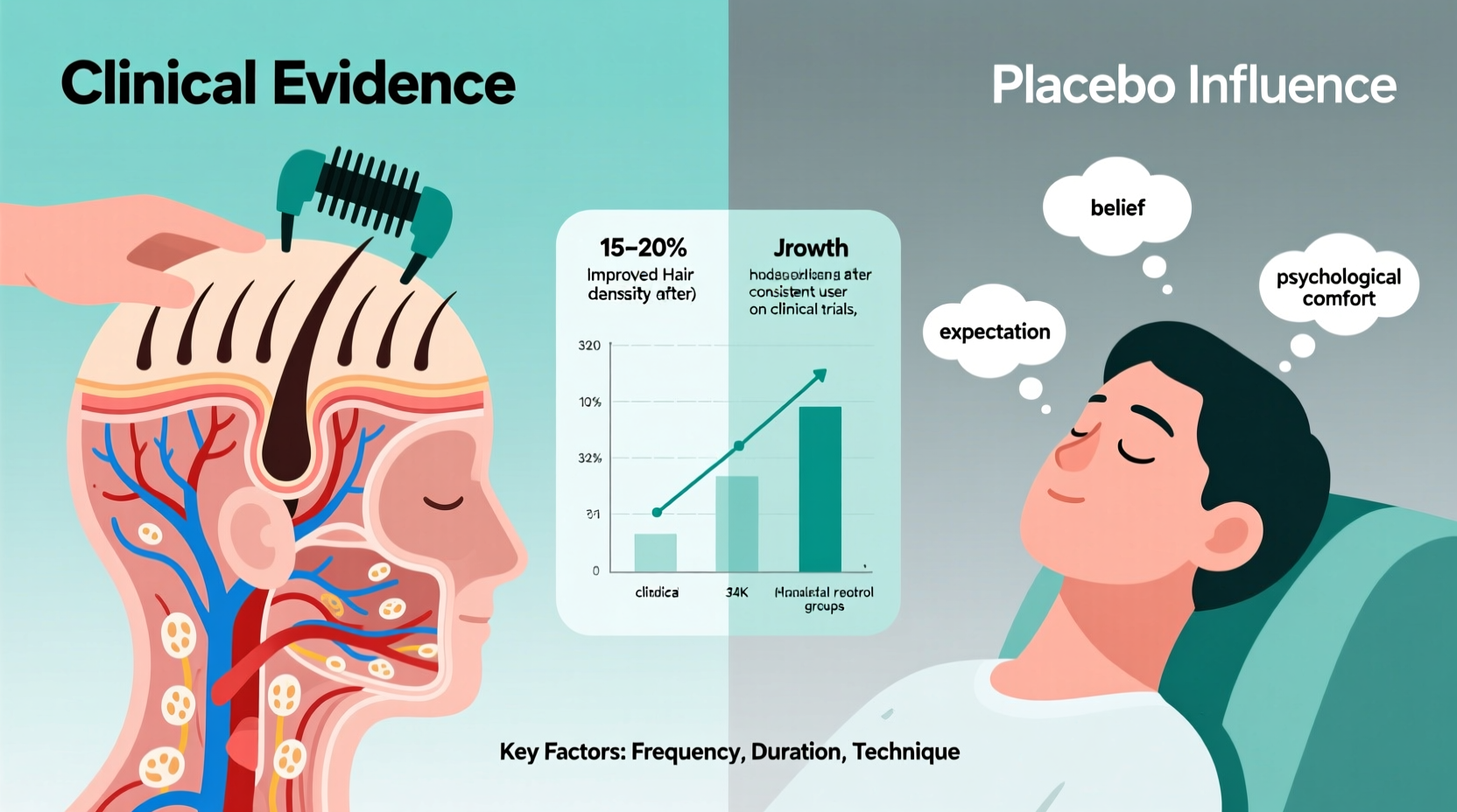 are scalp massagers beneficial for hair growth or placebo effect