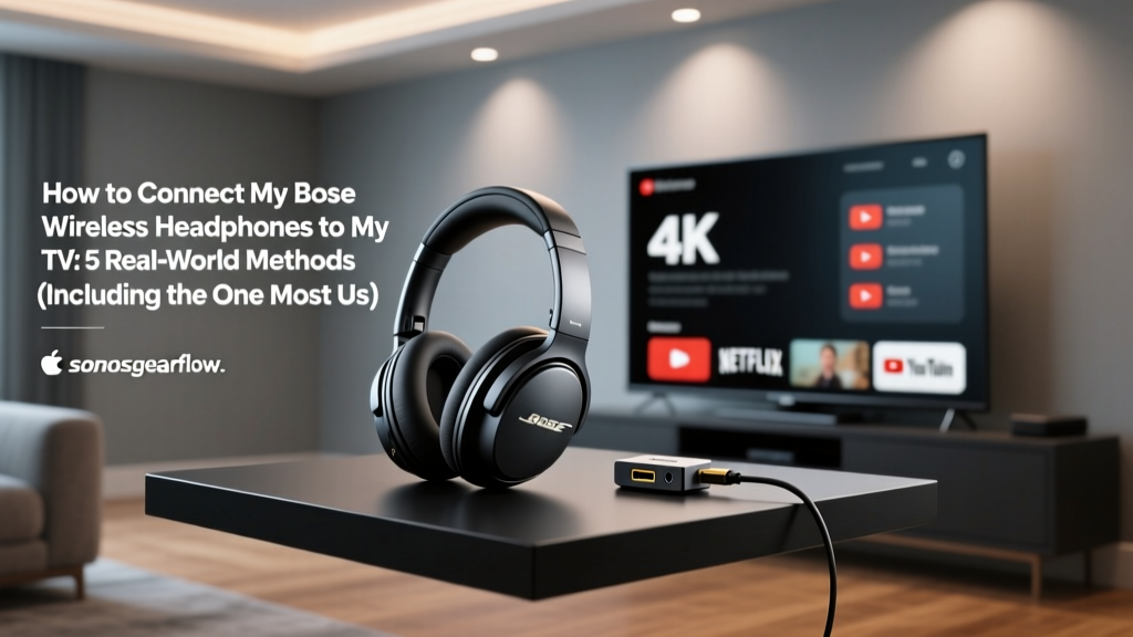 Bose Wireless Headphones to TV: 5 Working Methods (2026)