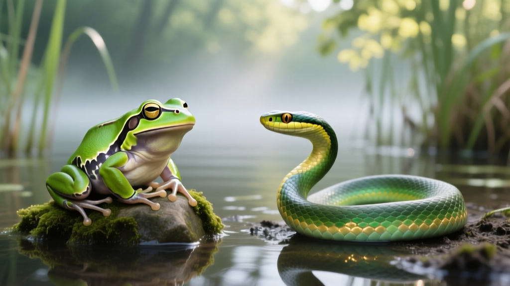 Frog vs Snake: Dream Symbol Comparison