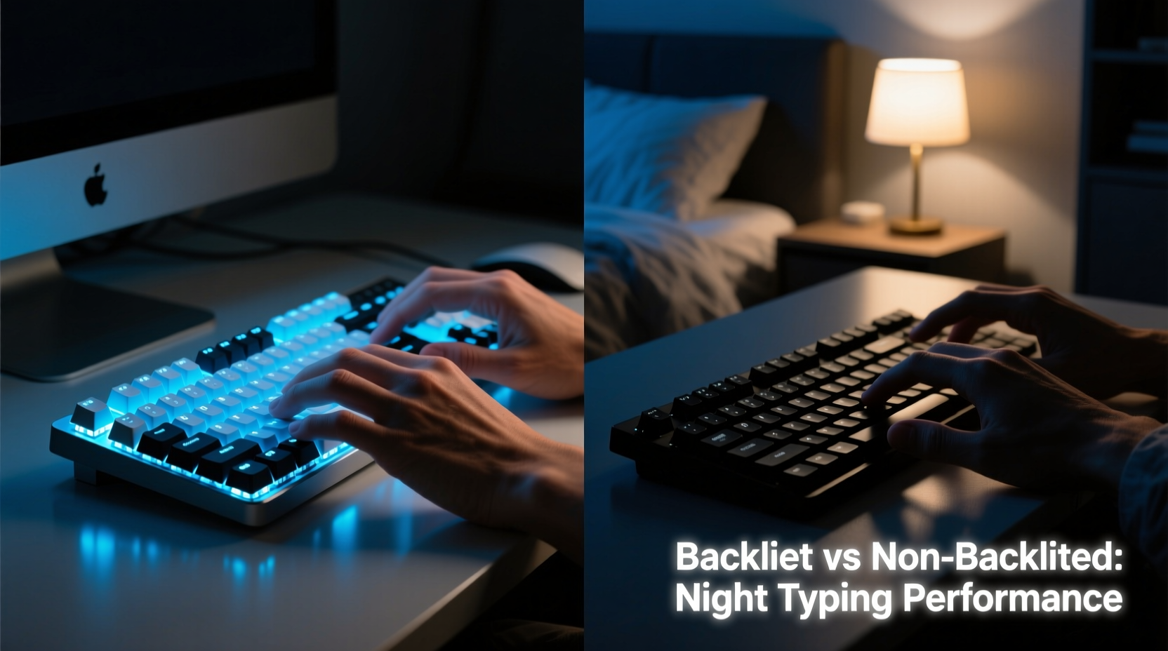 backlit keyboard vs non backlit does it improve typing at night