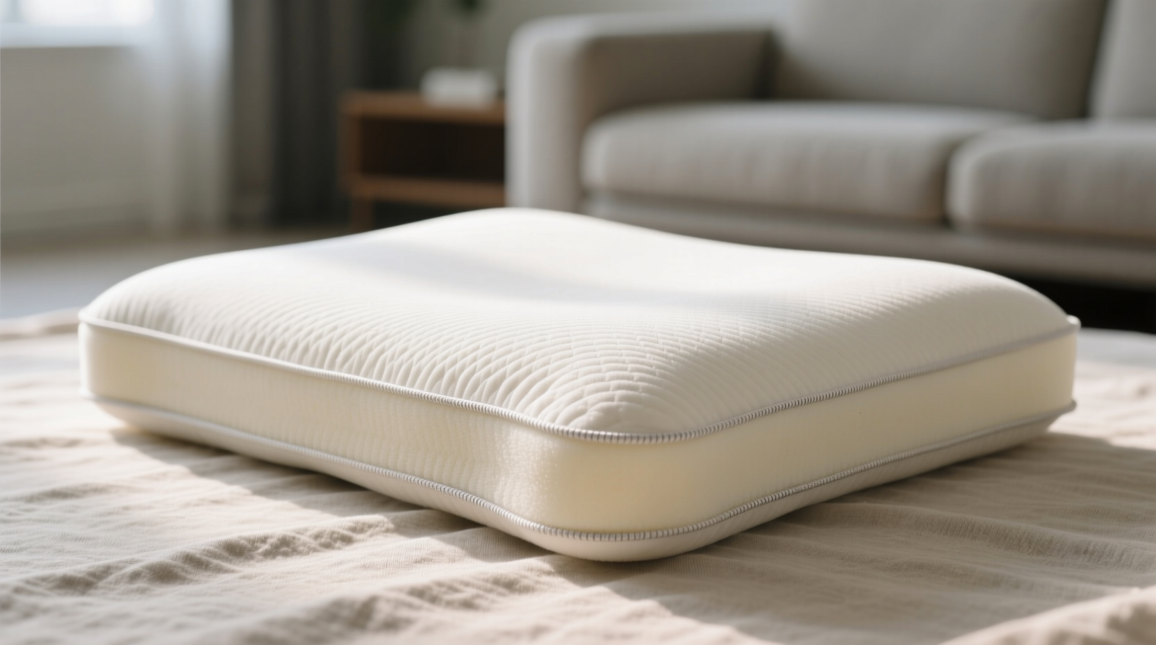 how to clean a memory foam seat cushion cover safely