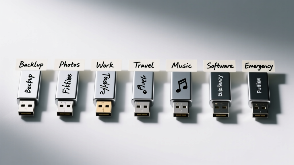 USB Flash Drive Labels: 7 Practical Labeling Hacks