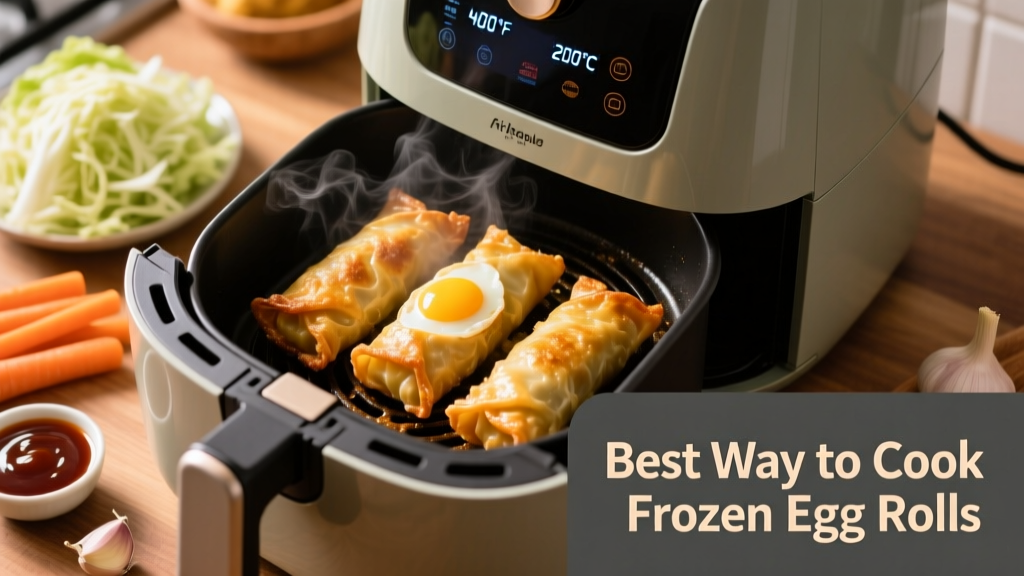 Best Way to Cook Frozen Egg Rolls (Air Fryer Guide)