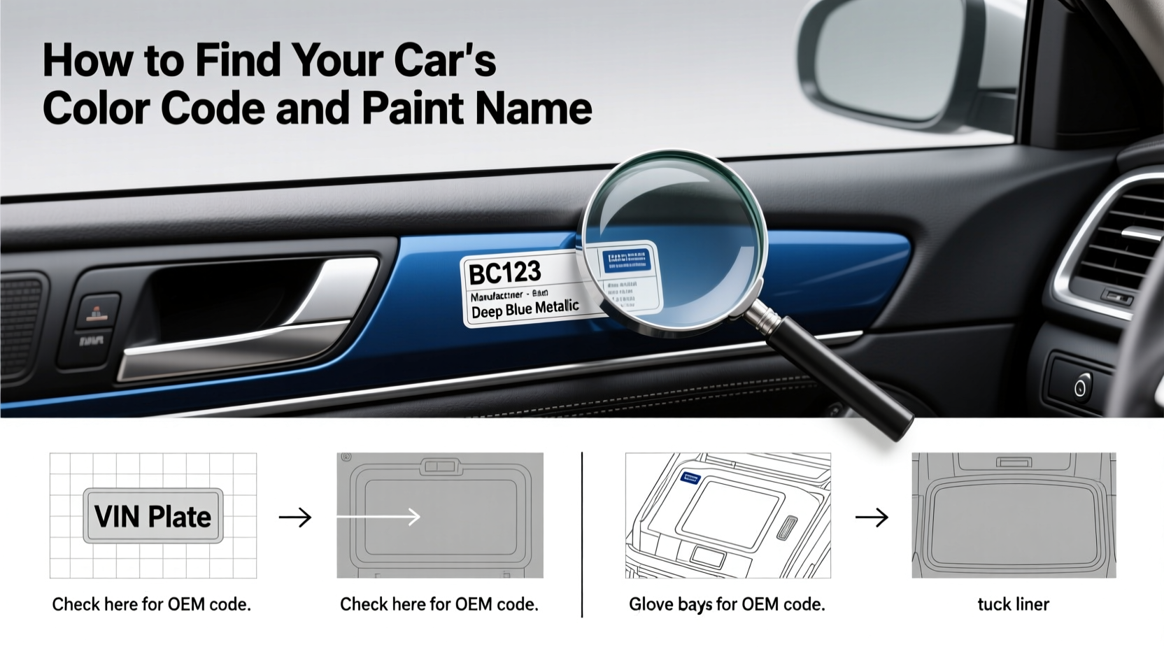 how to find the color of your car