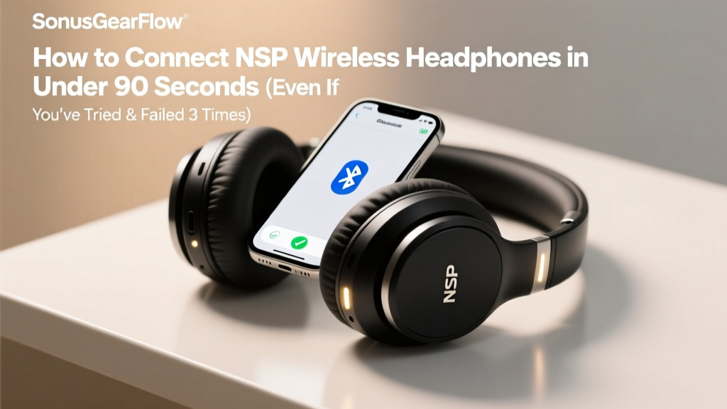 NSP Wireless Headphones Not Connecting? Fix It