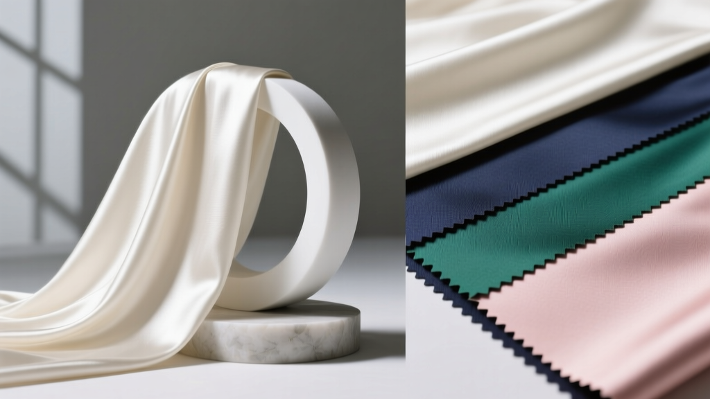 Satin Material: Luxe Drape, Technical Truths & Sourcing Guide