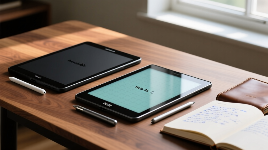 Best Digital Gadgets: reMarkable Paper Pro vs Boox Note Air 4 C