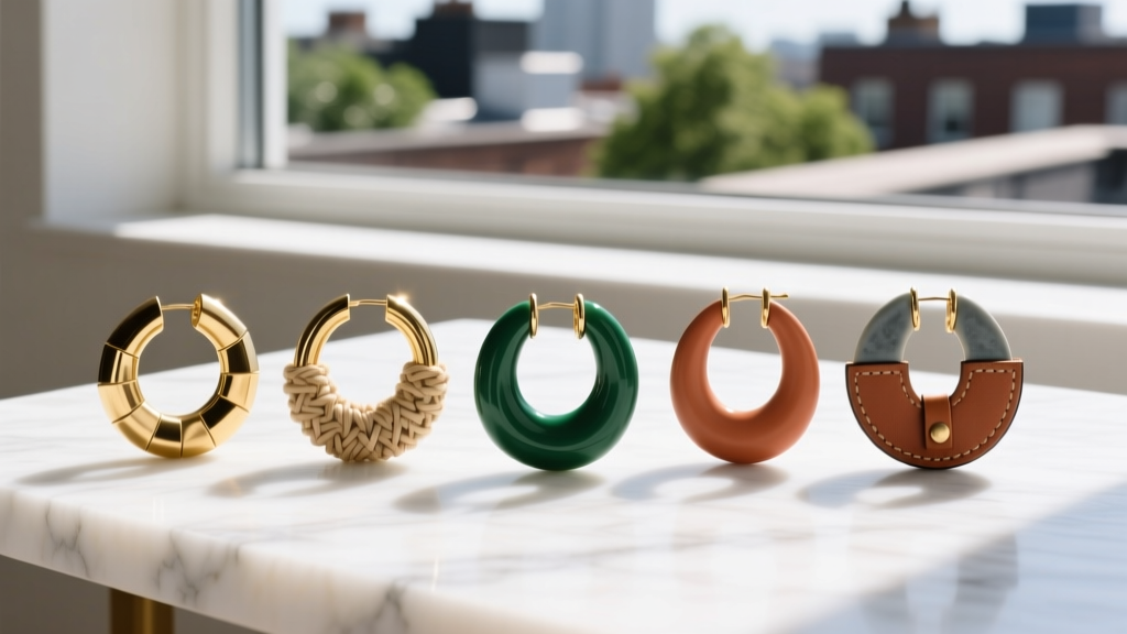 Where to Find Chunky Hoop Earrings: Safe, Stylish & Sustainable