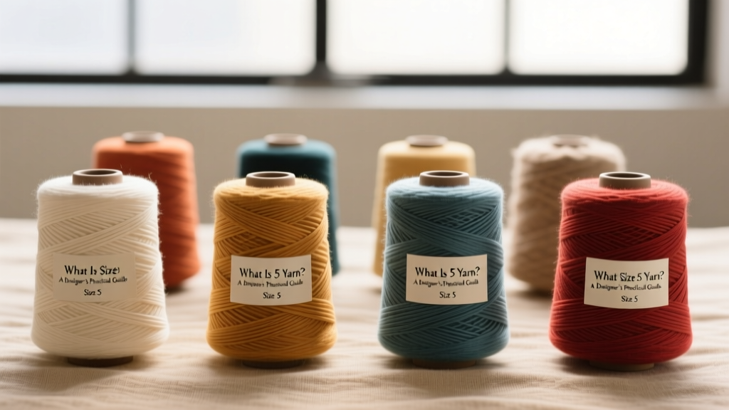 What Is Size 5 Yarn? A Designer’s Practical Guide