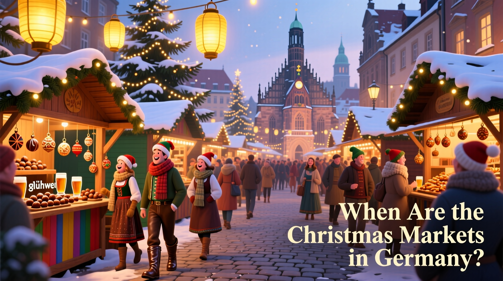 when are the christmas markets in germany