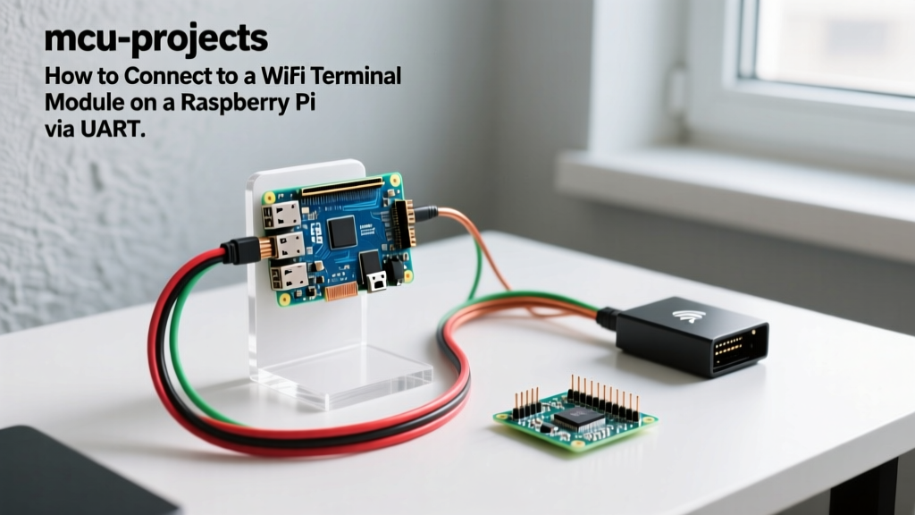 How to Connect to a WiFi Terminal Module on a Raspberry Pi via UART