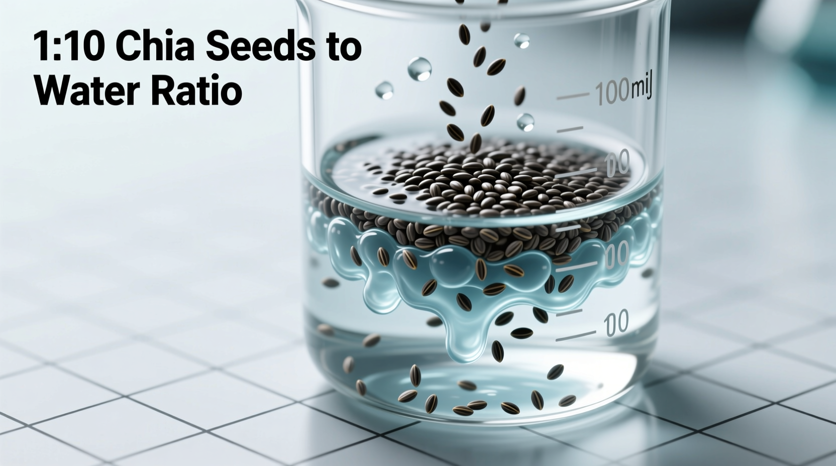 chia seeds to water ratio