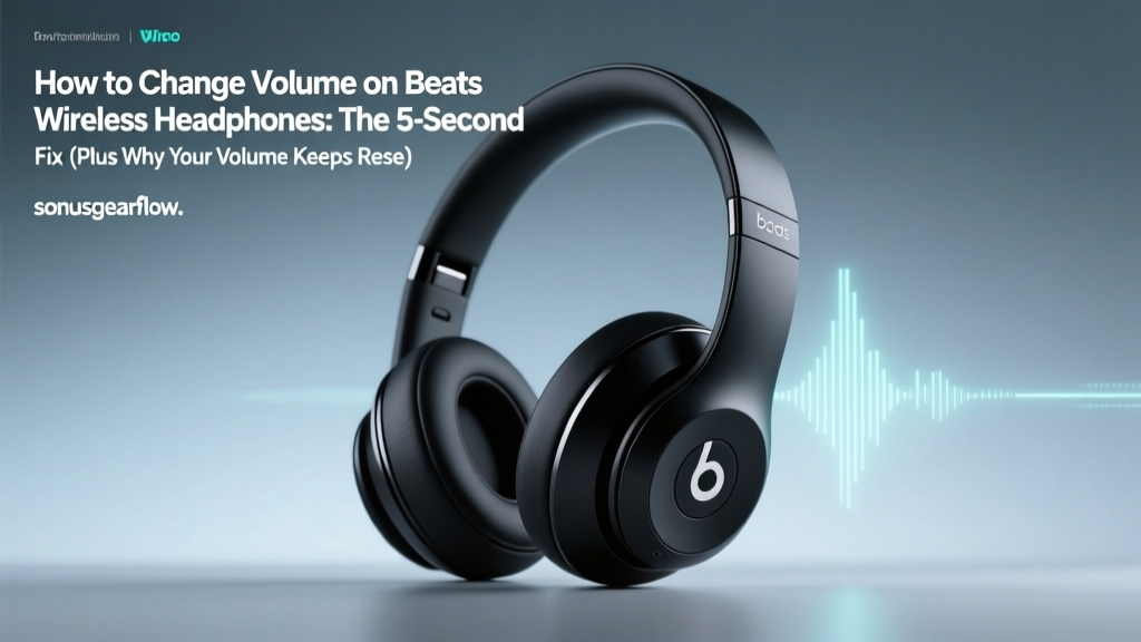 How to Change Volume on Beats Wireless Headphones