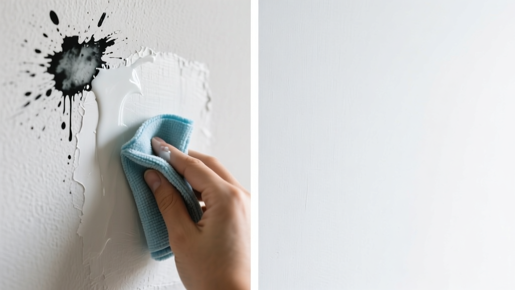 How to Remove Ink from Painted Wall Safely