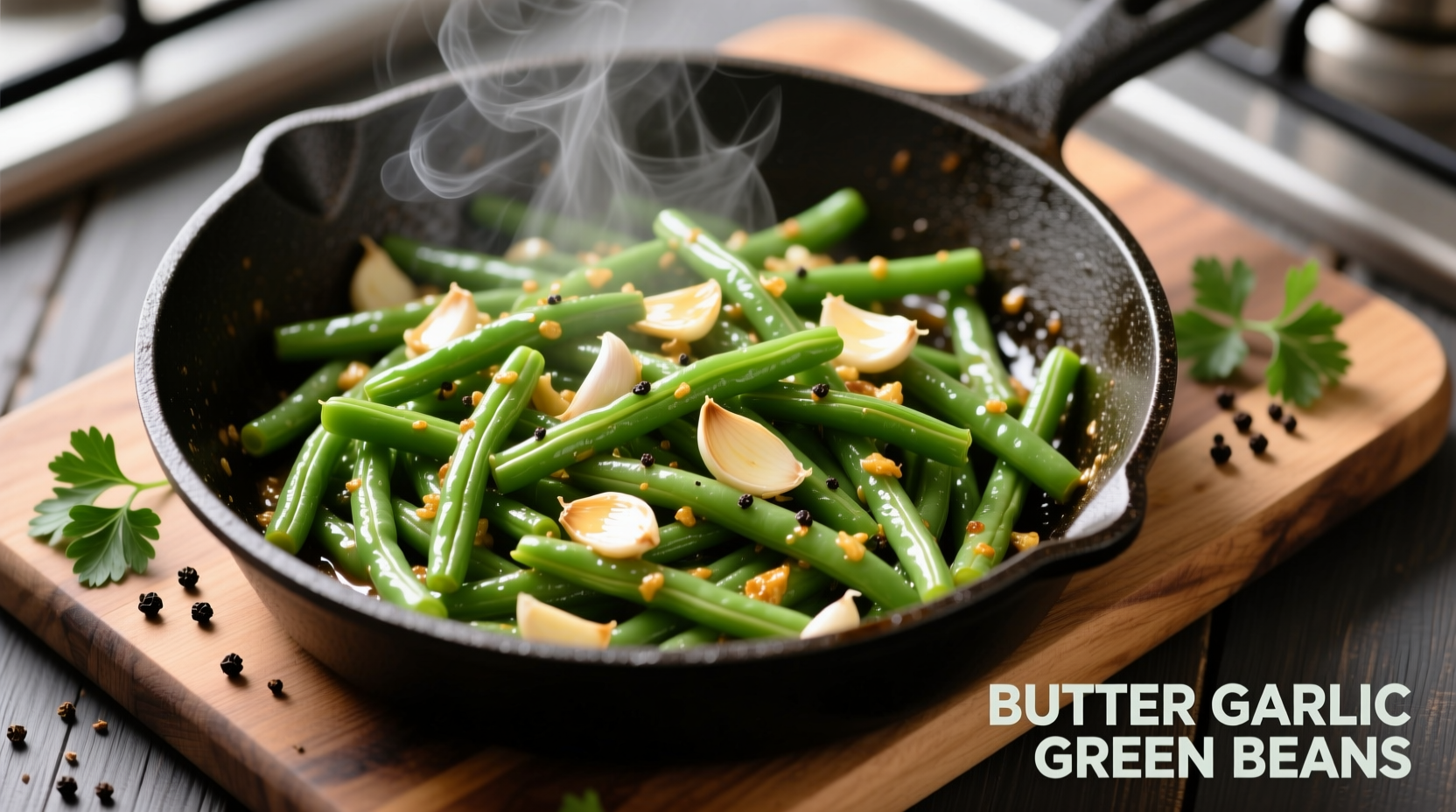 Perfect Butter Garlic Green Beans Recipe in 20 Minutes