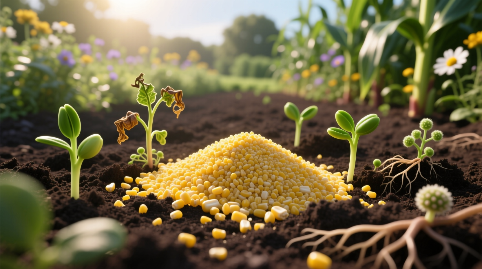 corn gluten meal natural herbicide