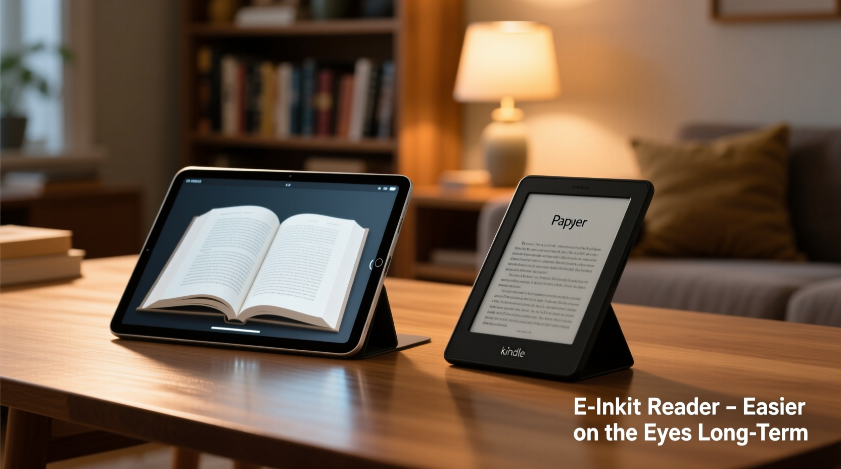 tablet for reading vs e ink reader which is easier on the eyes long term