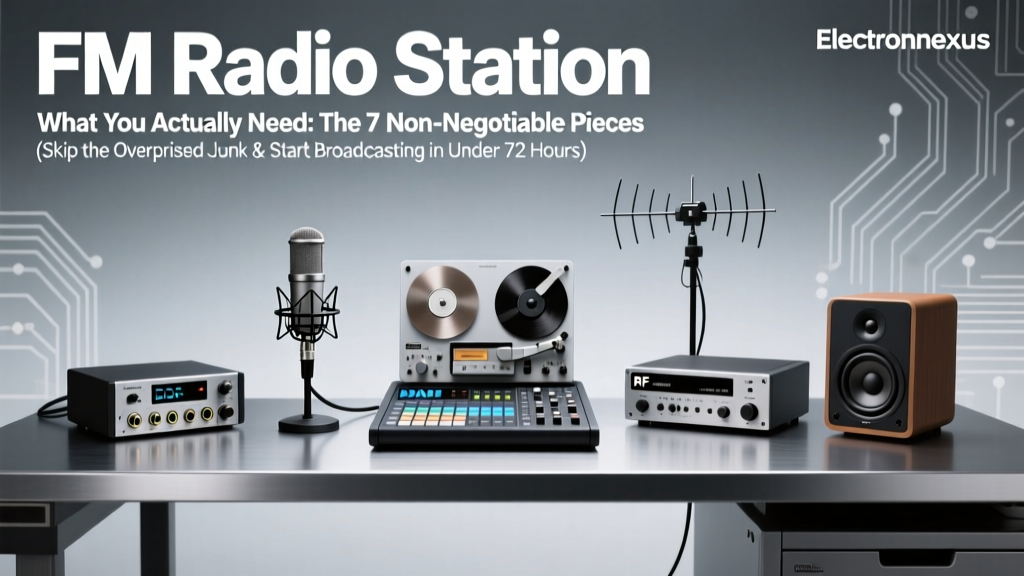 FM Radio Station Equipment What You Actually Need: The 7 Non-Negotiable Pieces (Skip the Overpriced Junk & Start Broadcasting in Under 72 Hours)