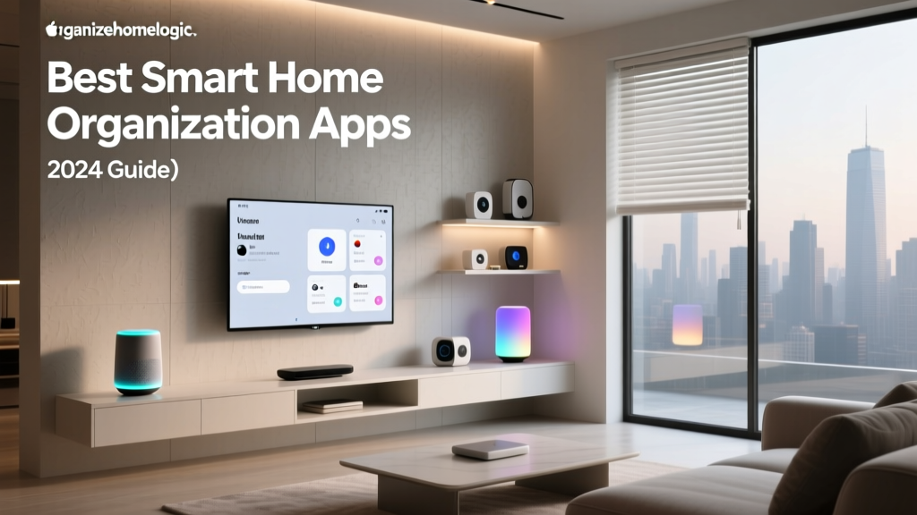 Best Smart Home Organization Apps (2024 Guide)