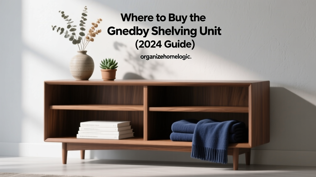 Where to Buy the Gnedby Shelving Unit (2024 Guide)