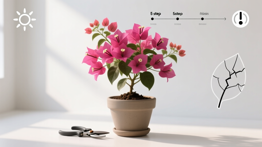Bougainvillea Won’t Bloom? 5-Step Fix (2026)